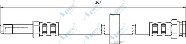 APEC BRAKING Jarruletku HOS3349